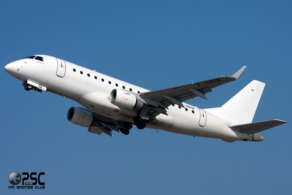 Embraer 170/175 - MSN 250 - F-HBXB (all white livery) @ Aeroporto di Verona © Piti Spotter Club Verona
