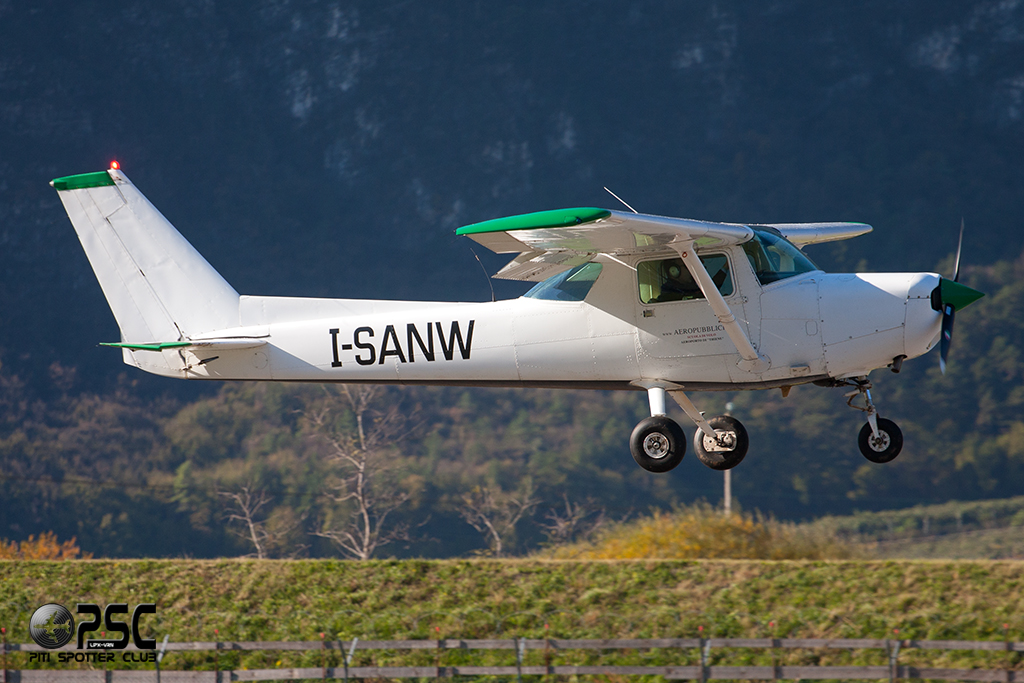 I-SANW CESSNA C152 15285766 - Private @ Aeroporto di Trento © Piti Spotter Club Verona