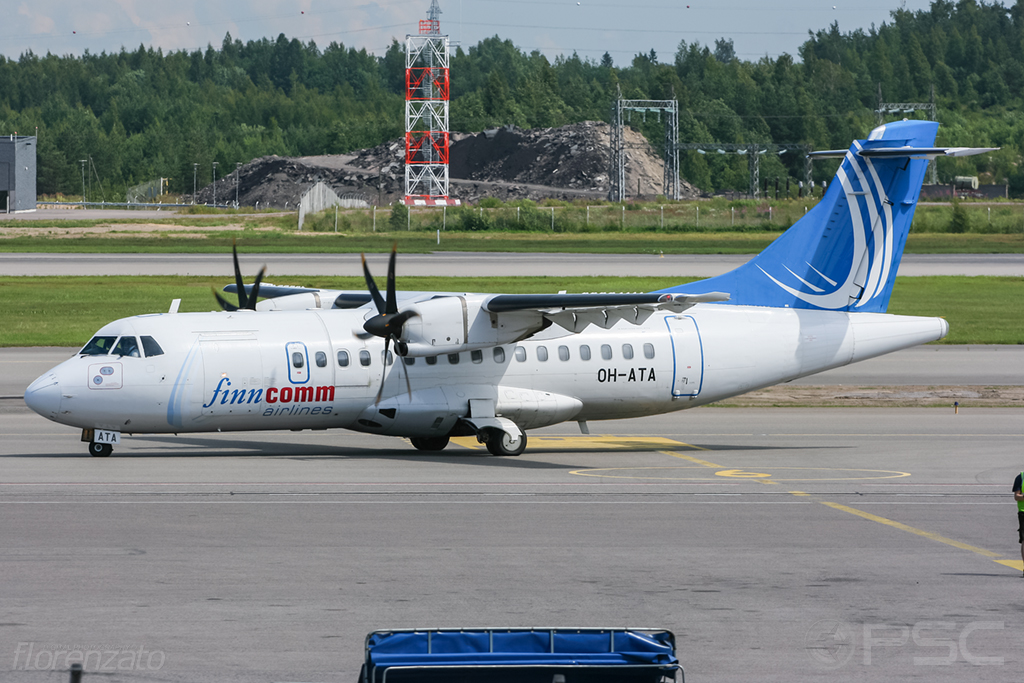 OH-ATA ATR42-500 641 FinnComm Airlines @ Helsinki Airport 2008 © Piti Spotter Club Verona