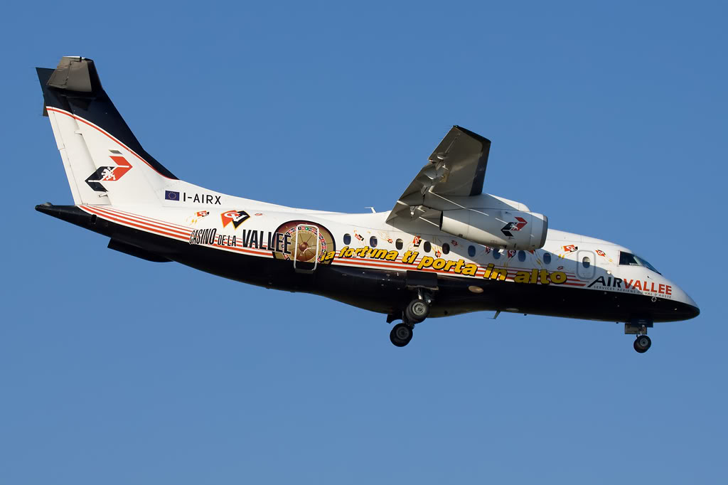 I-AIRX Do328-300 3142 Air Vallee @ Rimini Airport 20.08.2011 © Piti Spotter Club Verona