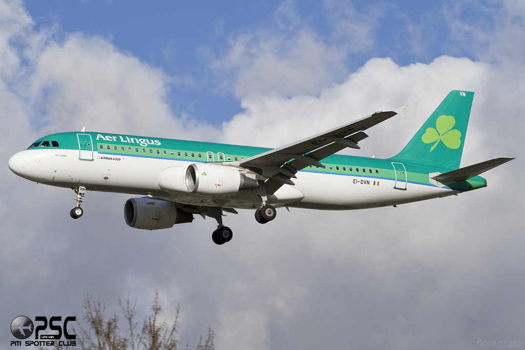 I-DVN A320-214 4715 Aer Lingus @ London Heathrow Airport 07.02.2014  © Piti Spotter Club Verona