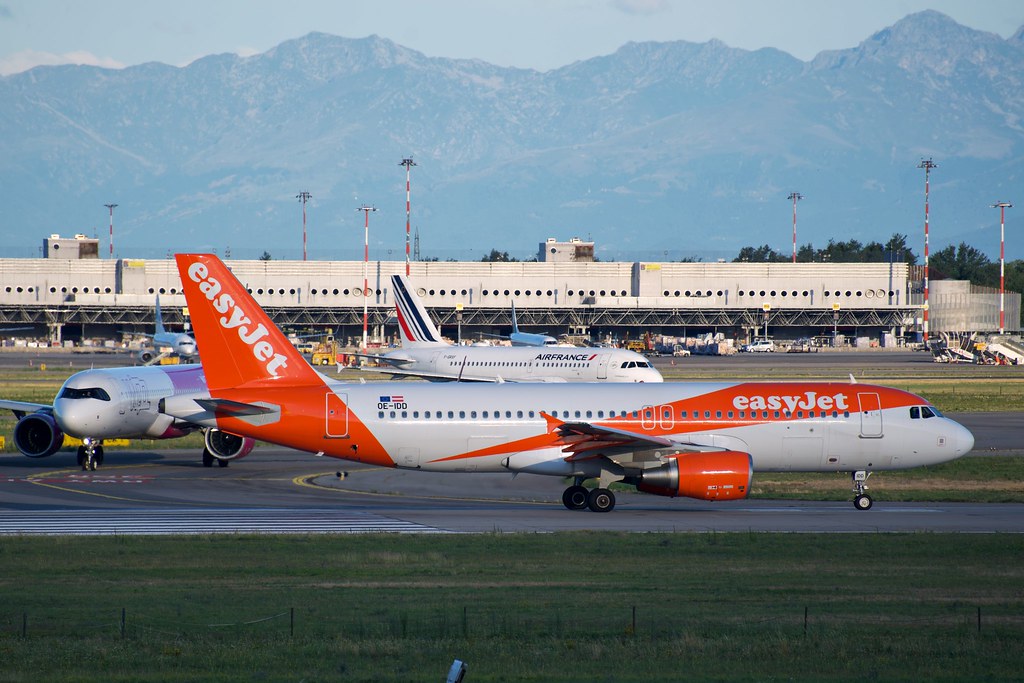 OE-IDD Airbus A320-214 6335  cfm56-5B4/3  easyJet Europe (SMBC Aviation Capital) 2014 @ Milano Malpensa MXP 07 2025 © Piti Spotter Club Verona