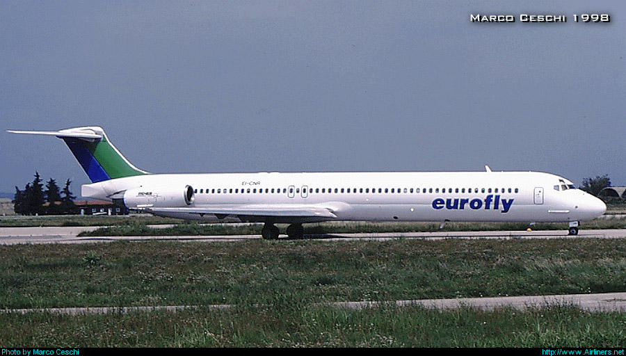 EI-CNR  MD-83  53199/1968  Eurofly  @ Aeroporto di Verona © Piti Spotter Club Verona 