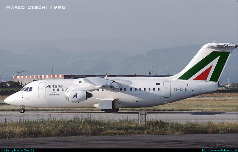 EI-CNK  BAe146-RJ85  E2306  Azzurra Air  @ Aeroporto di Verona © Piti Spotter Club Verona 