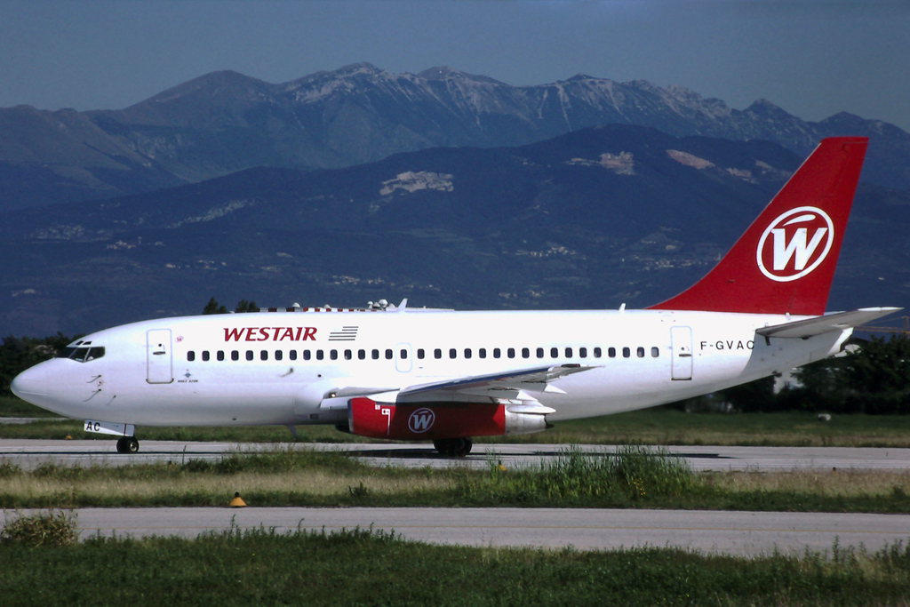 F-GVAC  B737-229  20907/351  Westair  @ Aeroporto di Verona © Piti Spotter Club Verona