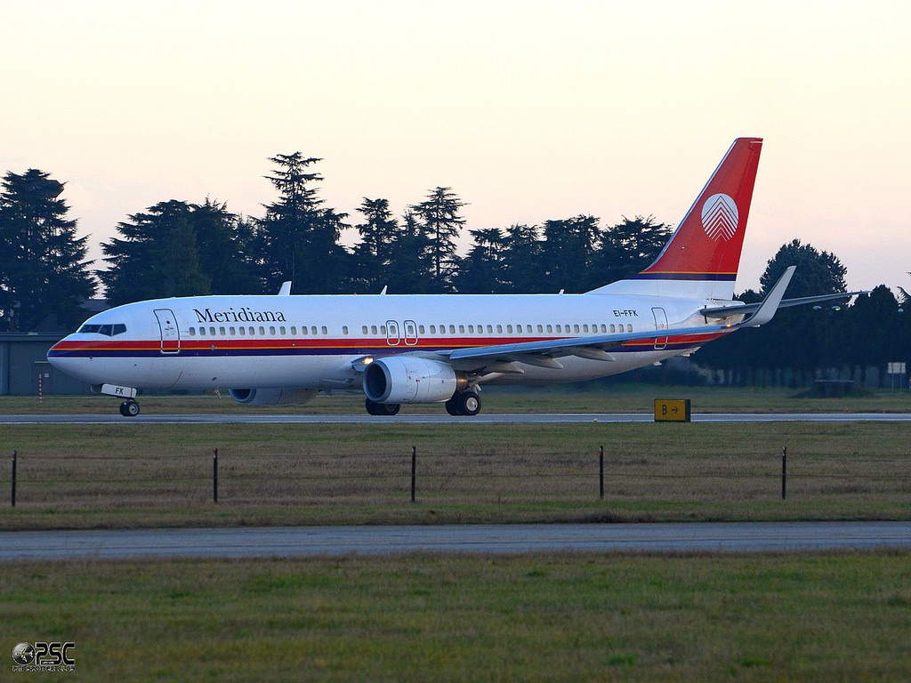 EI-FFK  B737-81Q  29051/479  Meridiana  @ Aeroporto di Verona © Piti Spotter Club Verona 