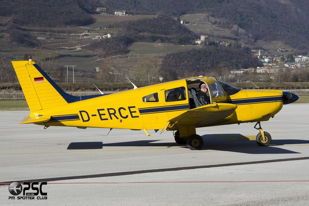 D-ERCE Piper PA-28-181 Archer 3 P28A @ Aeroporto di Trento © Piti Spotter Club Verona