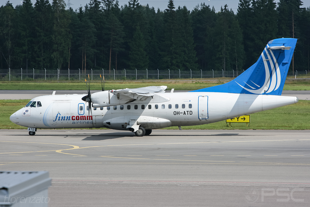 OH-ATD ATR42-500 655 FinnComm Airlines @ Helsinki Airport 2008 © Piti Spotter Club Verona