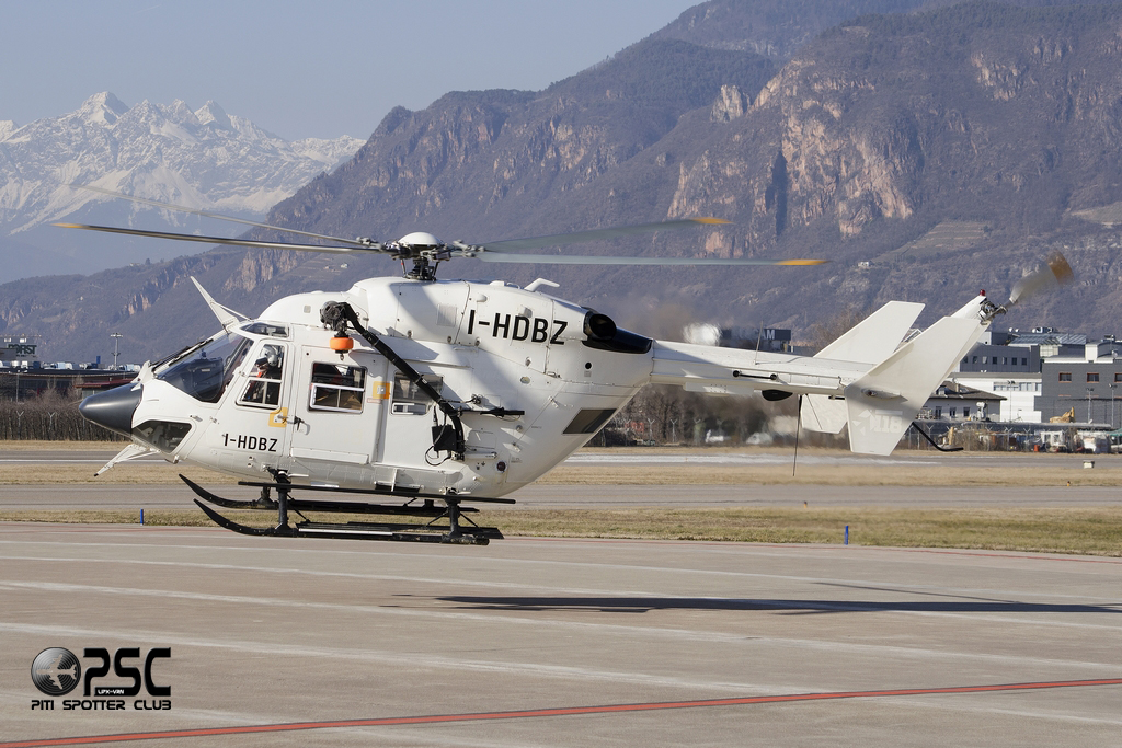 I-HDBZ Helitalia: MBB BK117C-1 @ Aeroporto di Trento © Piti Spotter Club Verona