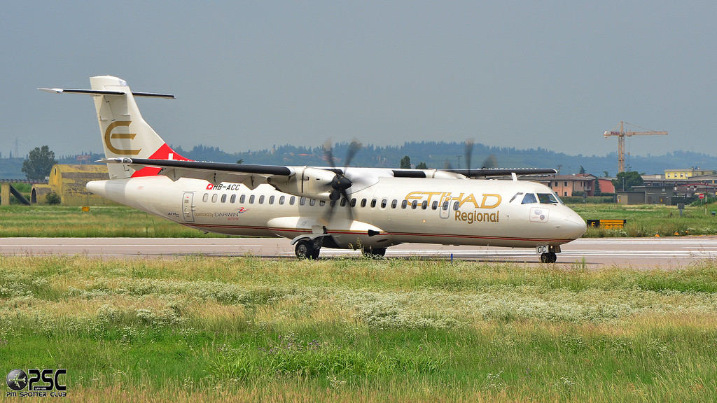 HB-ACC ATR72-212A 664 Darwin Airline 13may14 opf Etihad Regional