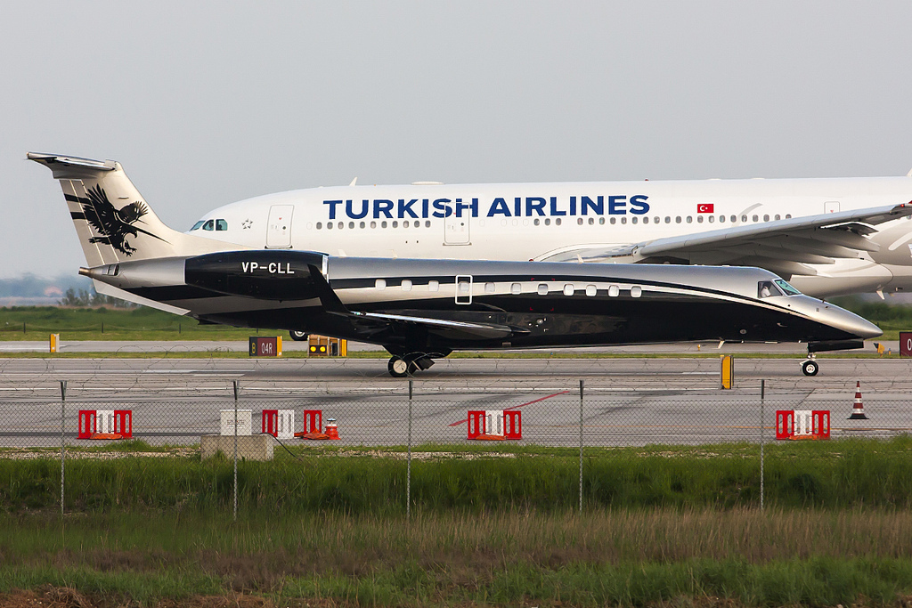 VP-CLL ERJ135BJ 14501052 Titan Aviation @ Venezia Airport 28.04.2013 © Piti Spotter Club Verona