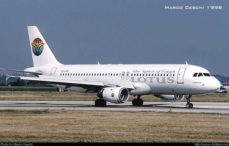 SU-LBB A320-212 814 Lotus Air @ Aeroporto di Verona © Piti Spotter Club Verona
