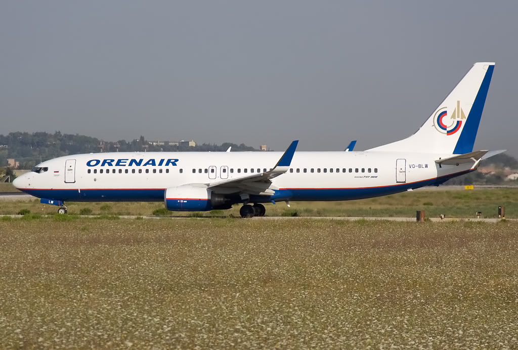VQ-BLW B737-85P 28381/250 Orenair - Orenburg Airlines @ Rimini Airport 20.08.2011 © Piti Spotter Club Verona