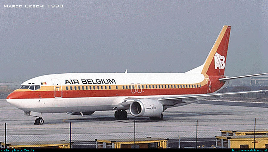 OO-ILJ  B737-46B  25262/2088  Air Belgium (1980)  @ Aeroporto di Verona © Piti Spotter Club Verona 