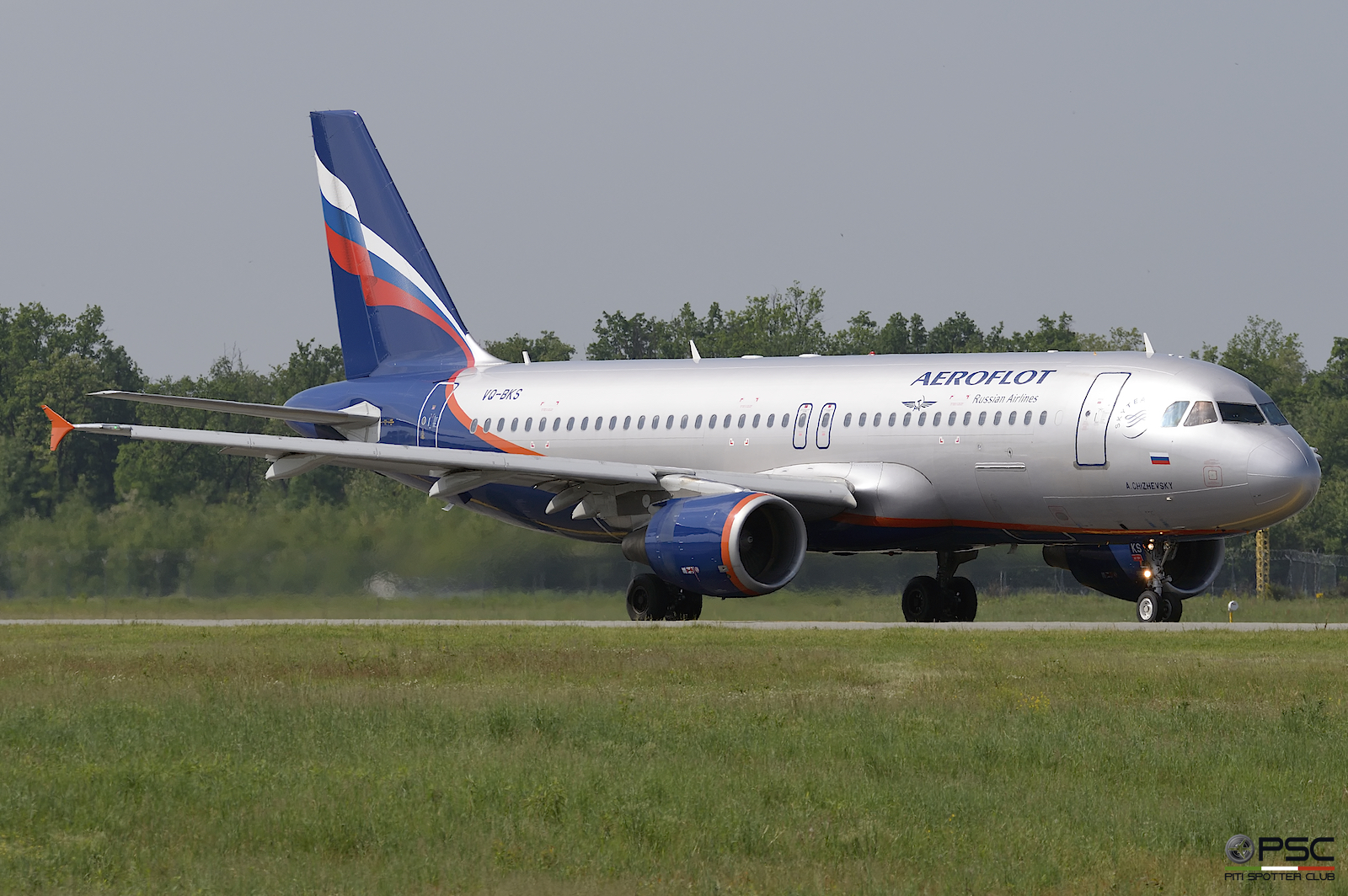 VQ-BKS A320-214 4692 Aeroflot @ Milano Malpensa Airport 05.05.2018 © Piti Spotter Club Verona