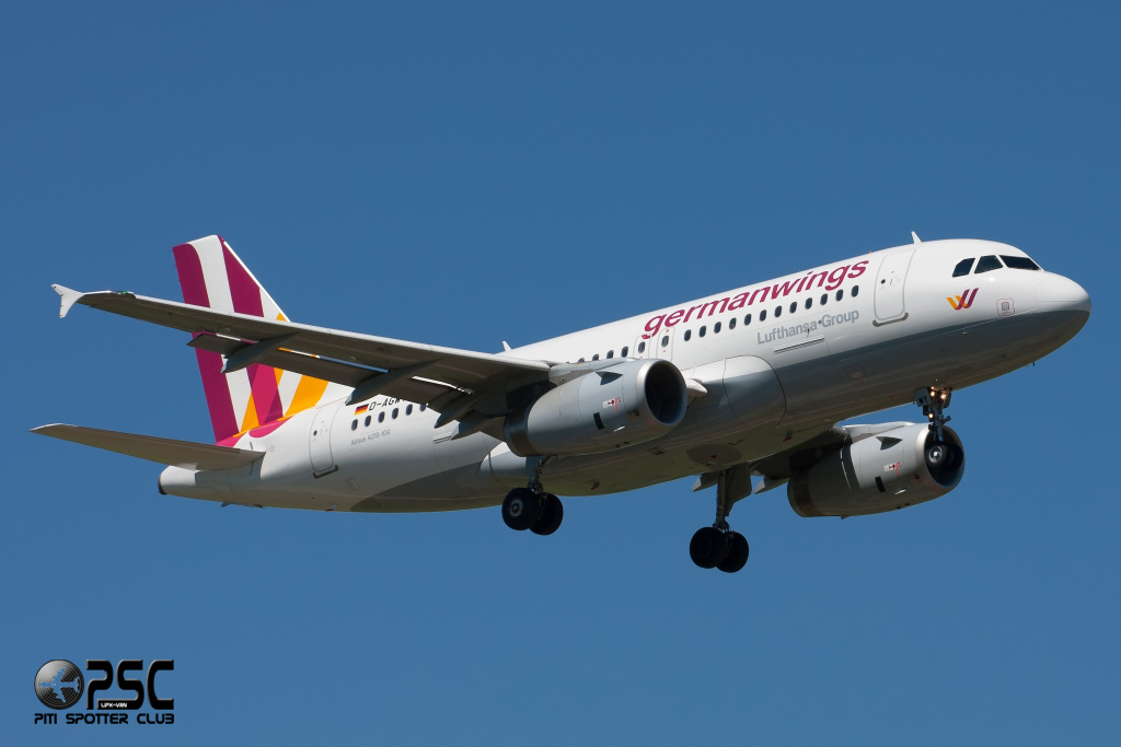 D-AGWY A319-132 5941 Germanwings @ Aeroporto di Verona © Piti Spotter Club Verona