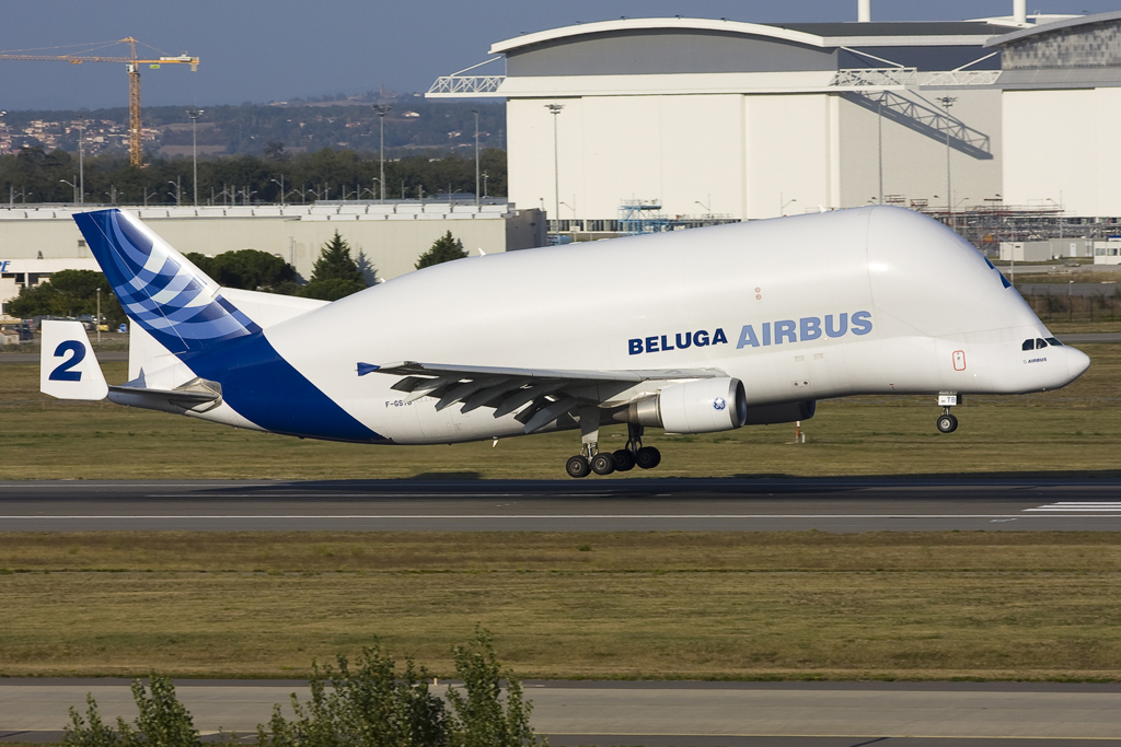 F-GSTB A300B4-608ST 751/002 Airbus Transport International @ Toulouse Airport 10.2008 © Piti Spotter Club Verona