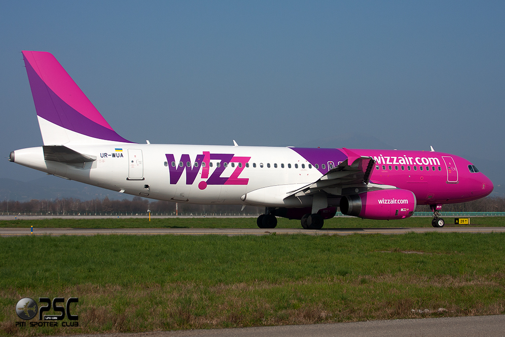 UR-WUA A320-232 3531 Wizz Air Ukraine @ Bergamo Airport 08.03.2014 © Piti Spotter Club Verona