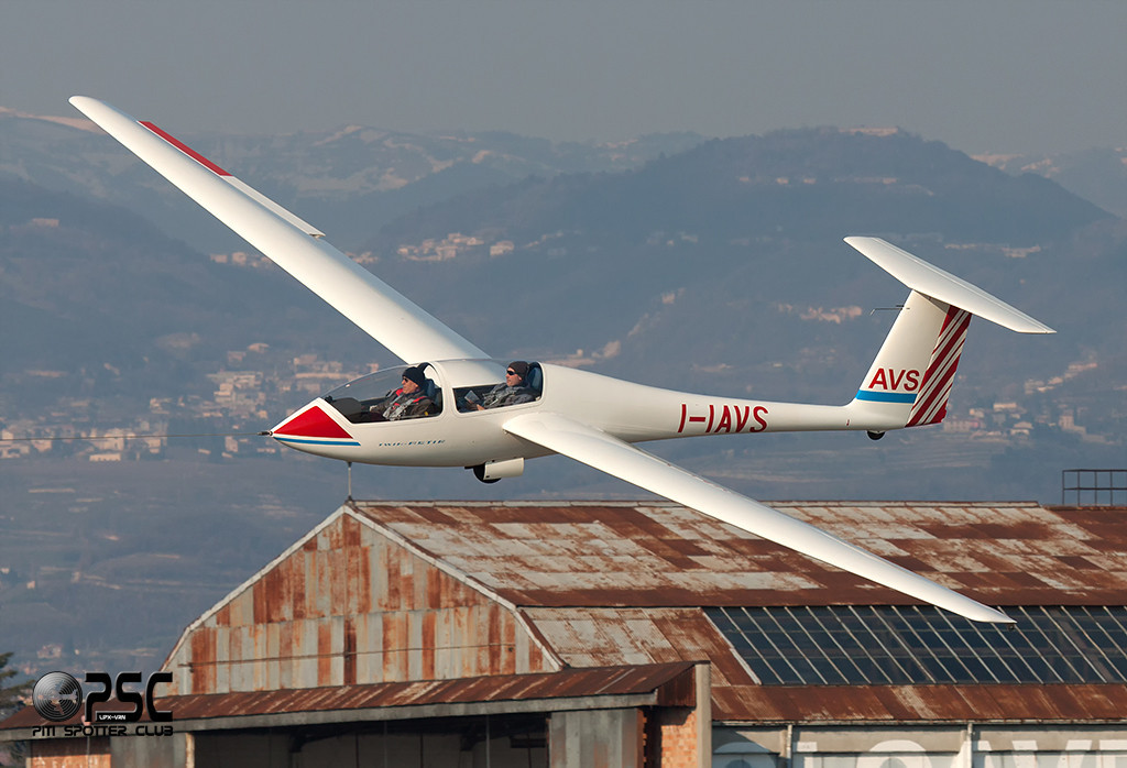 I-IAVS - Grob G103 Twin Astir @ Aeroporto Verona Boscomantico © Piti Spotter Club Verona