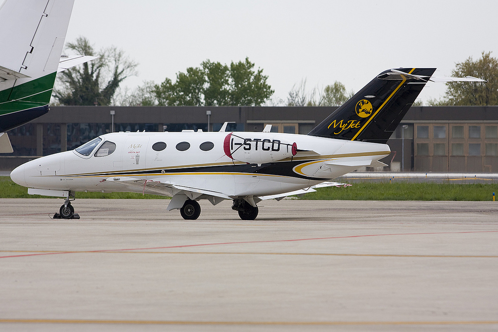 I-STCD Ce510 510-0361 STC Aviation Spa @ Treviso Airport 09.04.2012 © Piti Spotter Club Verona