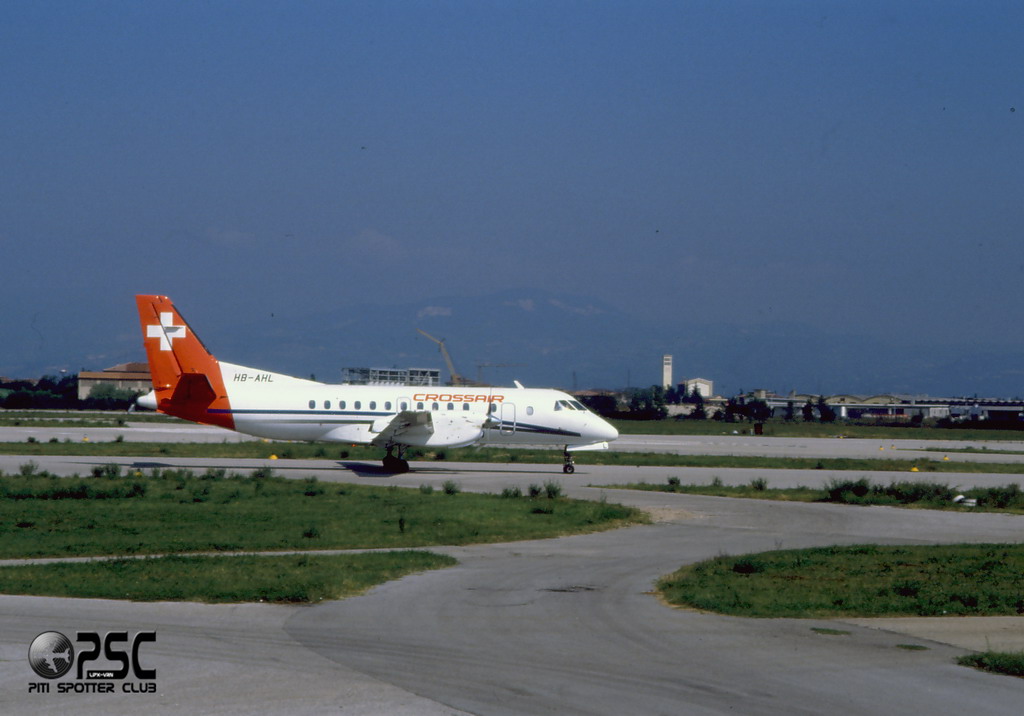HB-AHL  Saab 340A/QC  340A-082  Crossair  @ Aeroporto di Verona © Piti Spotter Club Verona