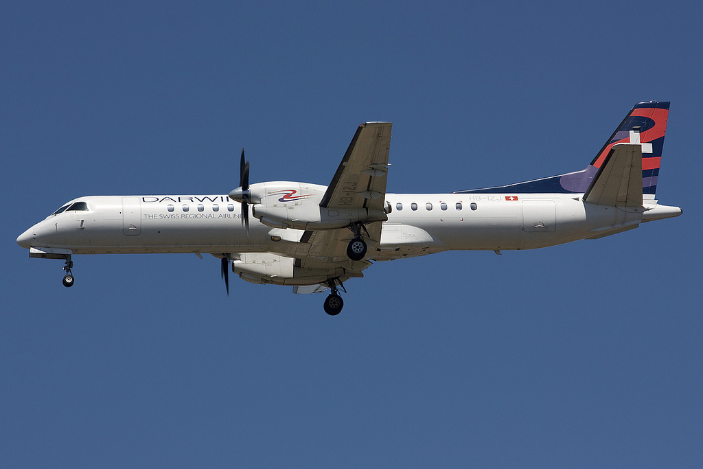HB-IZJ Saab 2000 2000-015 Darwin Airline @ Rimini Airport 18.07.2012 © Piti Spotter Club Verona