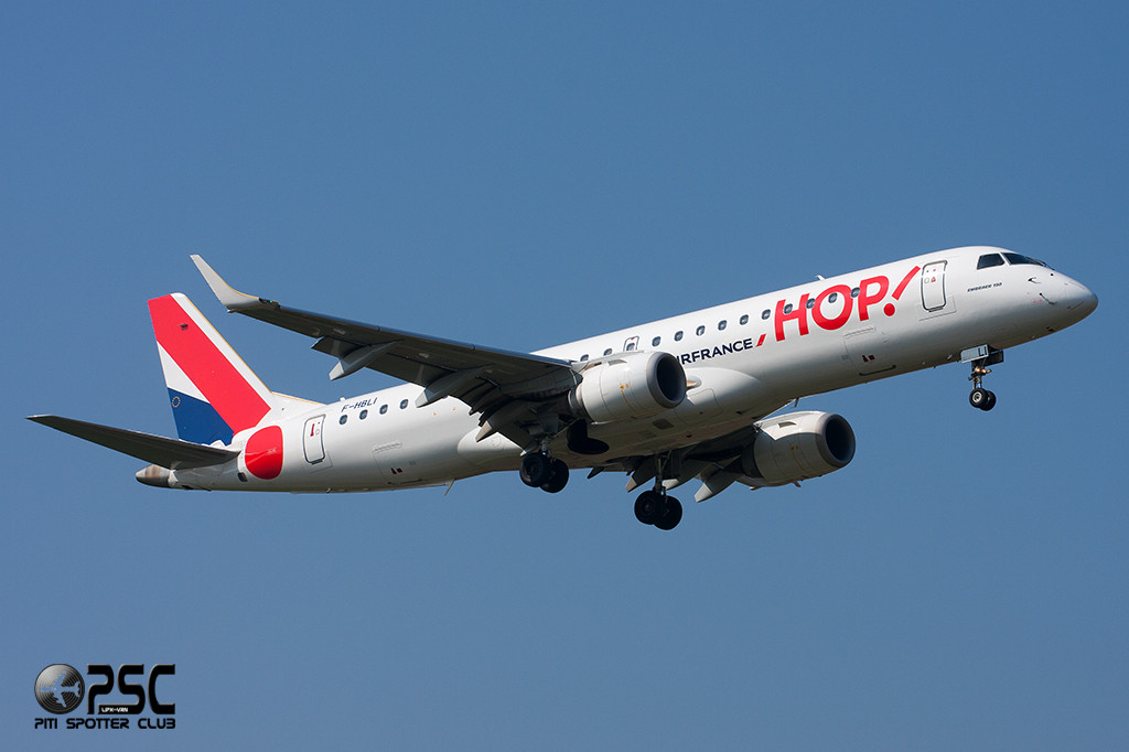 F-HBLI ERJ190STD 19000298 HOP!