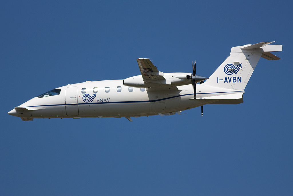 I-AVBN P180 1180 ENAV SpA @ Rimini Airport 26.07.2012 © Piti Spotter Club Verona