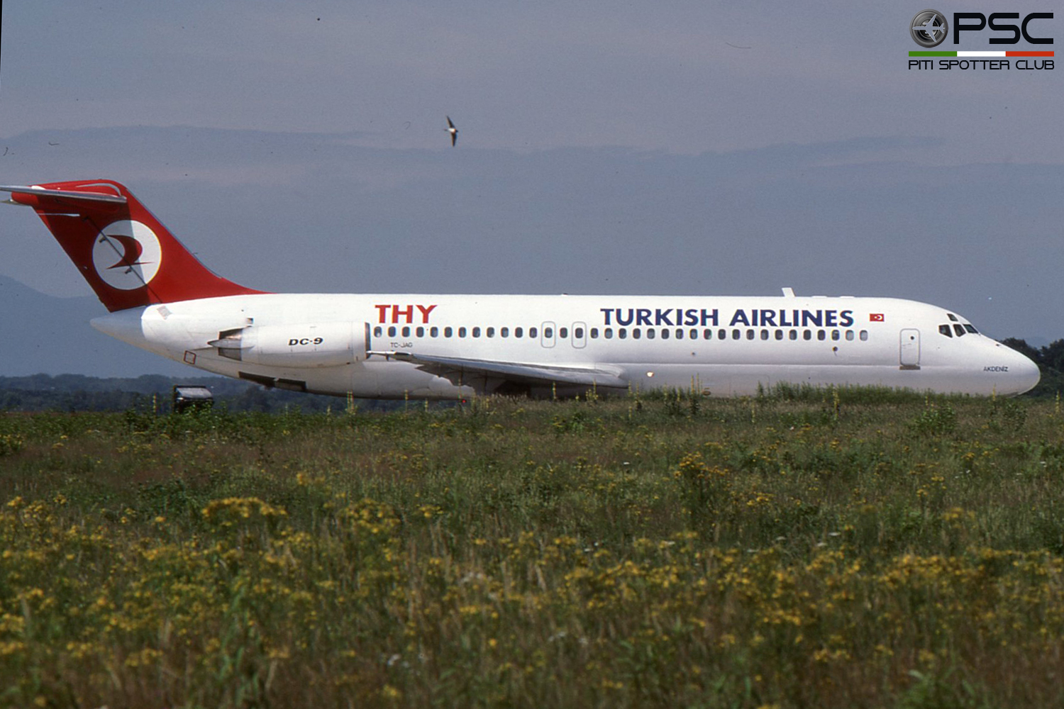 TC-JAG DC-9-32 47442/524 Turkish Airlines - THY Türk Hava Yollari © 2018 courtesy of Marco Ceschi - Piti Spotter Club Verona