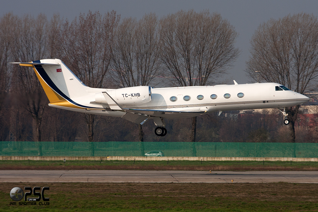 TC-KHB G450 4175 Gozen Air Services/Korfez Aviation @ Milano Linate Airport 08.03.2014 © Piti Spotter Club Verona