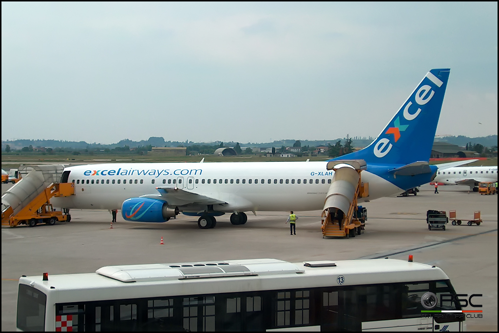 G-XLAH  B737-8Q8  29351/1471  Excel Airways  @ Aeroporto di Verona © Piti Spotter Club Verona