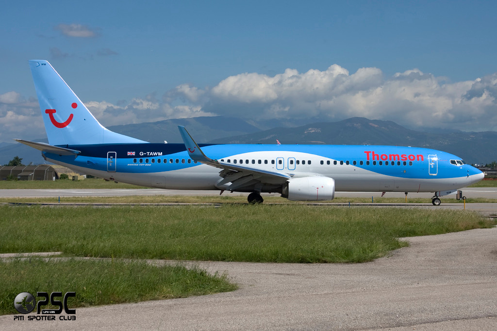 Boeing 737 Next Gen - MSN 37249 - G-TAWM  @ Aeroporto di Verona © Piti Spotter Club Verona