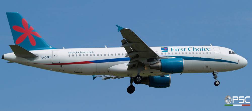 G-OOPU A320-214 1637 First Choice Airways @ Aeroporto di Verona 28.06.2008  © Piti Spotter Club Verona