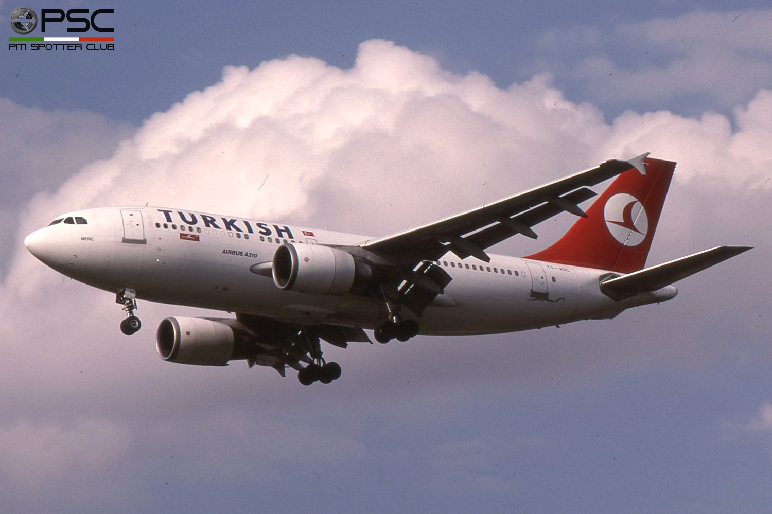 TC-JDC A310-304 537 Turkish Airlines - THY Türk Hava Yollari © 2018 courtesy of Marco Ceschi - Piti Spotter Club Verona