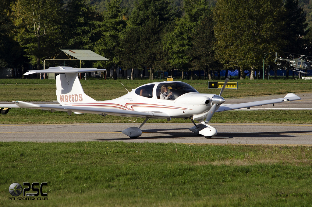 N966DS - Diamond DA-40 Diamond Star - Private @ Aeroporto di Bolzano © Piti Spotter Club Verona