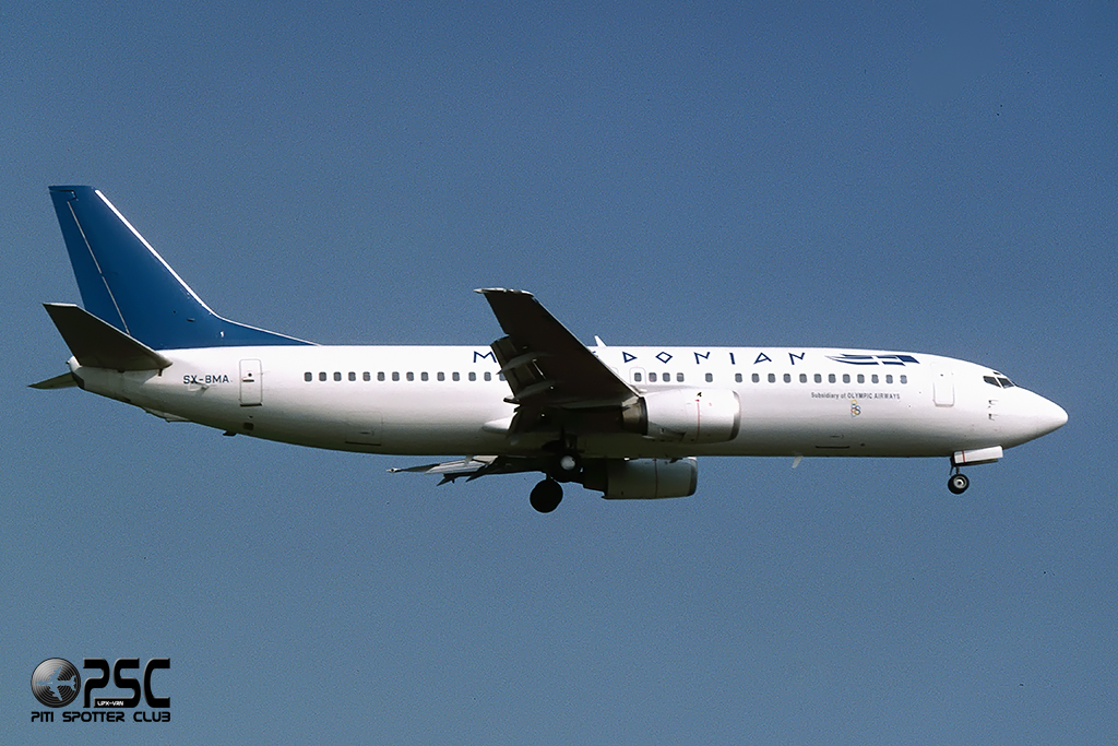 SX-BMA  B737-46J  27171/2465  Macedonian Airlines Greece  @ Aeroporto di Verona © Piti Spotter Club Verona