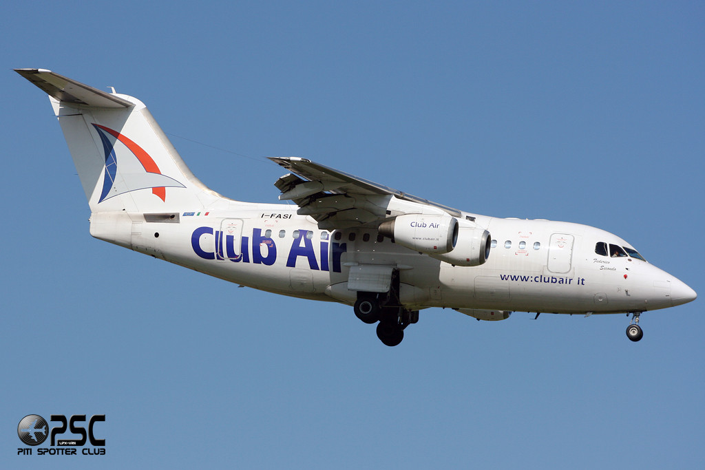 I-FASI BAe146-RJ70 E1260 Club Air (Italy)