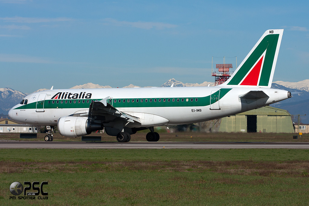 EI-IMB A319-112 2033 Alitalia @ Aeroporto di Verona © Piti Spotter Club Verona