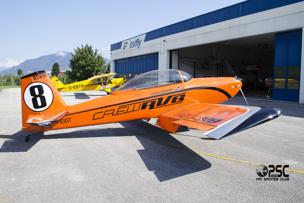 I-EIGT - Private - Vans RV-8 @ Aeroporto di Trento © Piti Spotter Club Verona