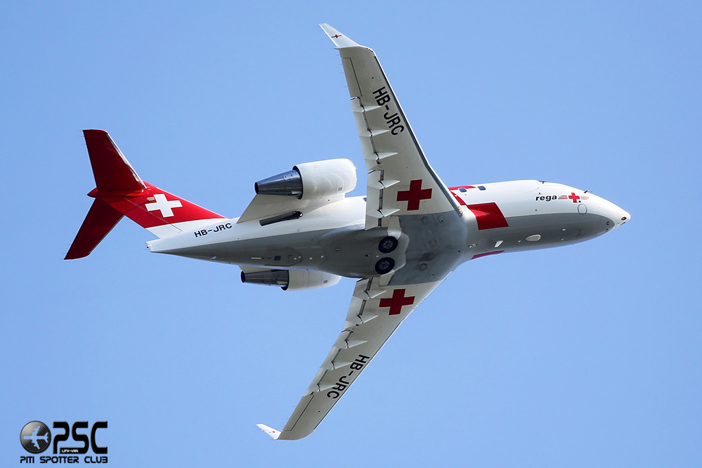 HB-JRC CL-604 5540 Swiss Air Ambulance