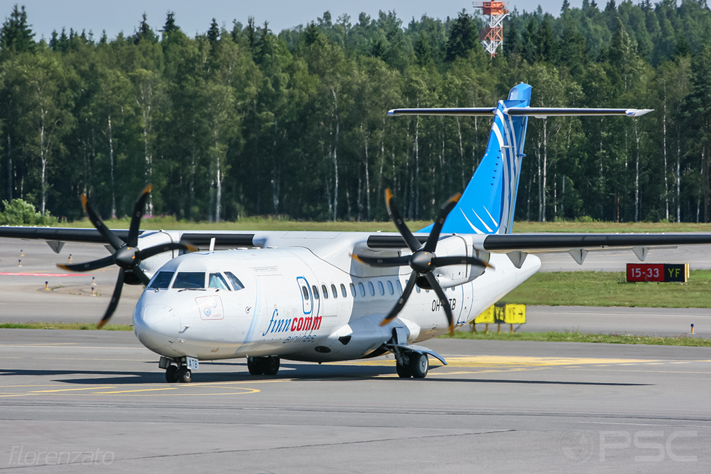 OH-ATB ATR42-500 643 FinnComm Airlines @ Helsinki Airport 2008 © Piti Spotter Club Verona