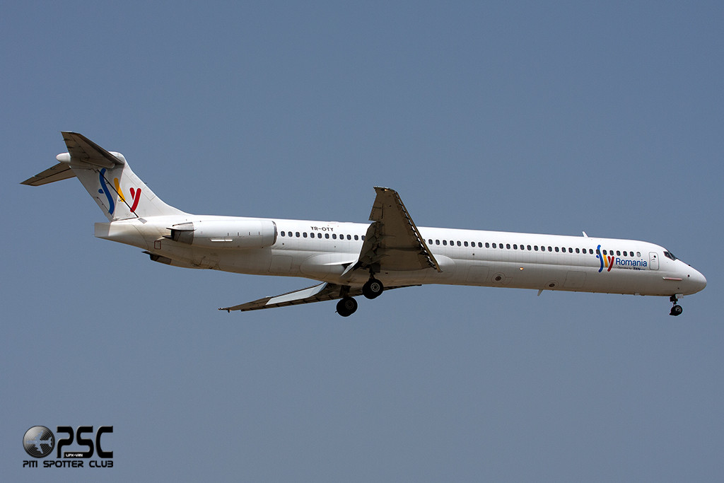 YR-OTY MD-83 49950/1913 Fly Romania opb Ten Air