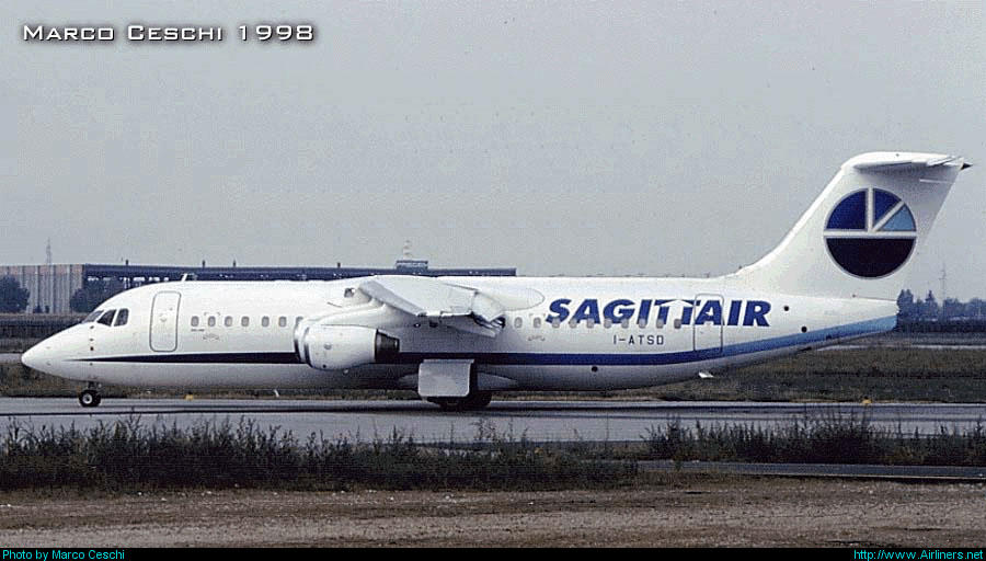 I-ATSD BAe146-300 E3159 @ Aeroporto di Verona © Piti Spotter Club Verona