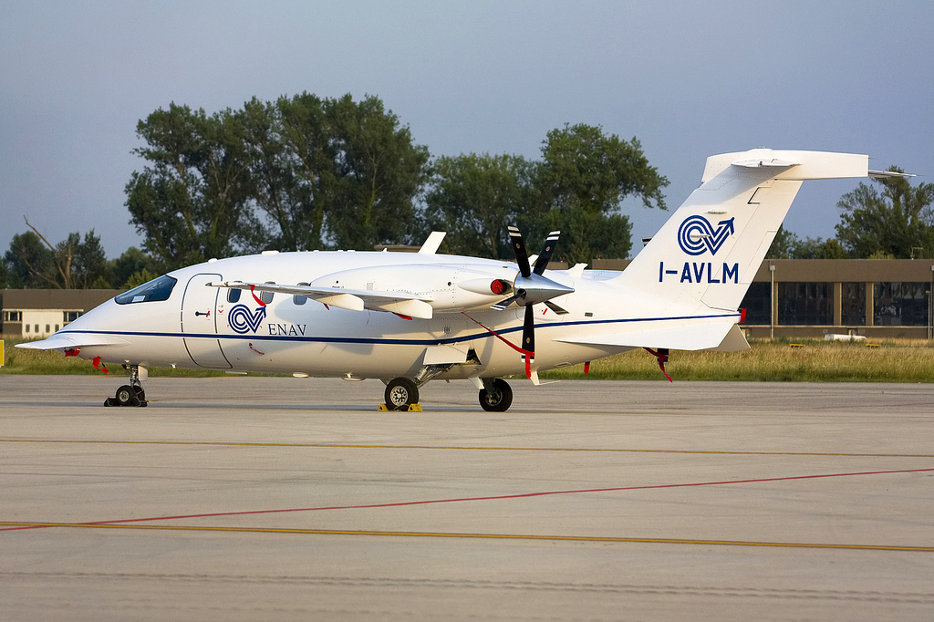I-AVLM P180 1218 ENAV SpA @ Treviso Airport 10.07.2012 © Piti Spotter Club Verona