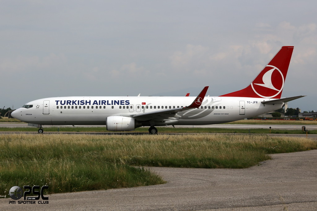 TC-JFR B737-8F2 29779/370 THY Turkish Airlines - Türk Hava Yollari @ Aeroporto di Verona © Piti Spotter Club Verona