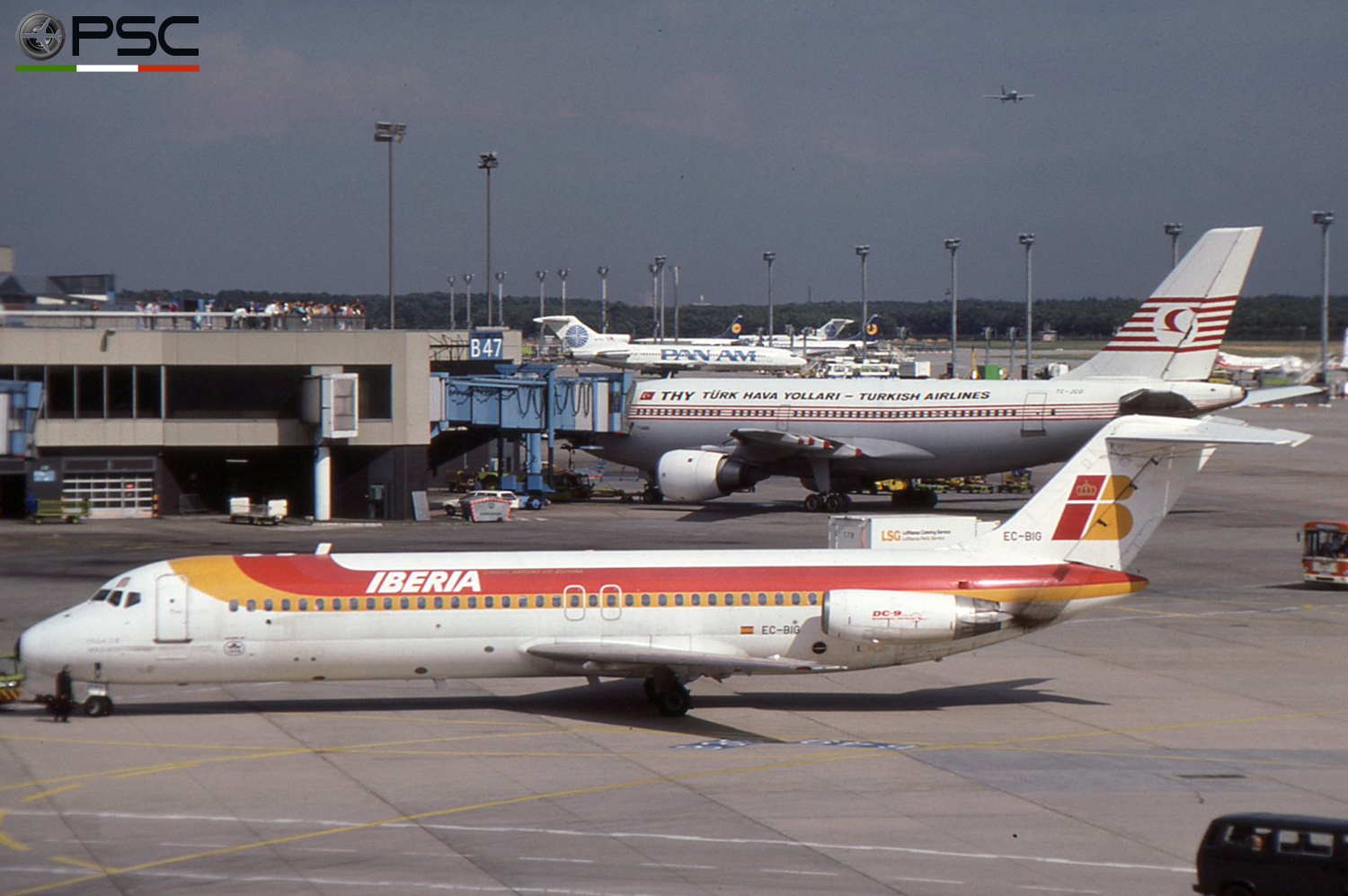 EC-BIG DC-9-32 47037/121 Iberia Líneas Aéreas de España © 2018 courtesy of Marco Ceschi - Piti Spotter Club Verona