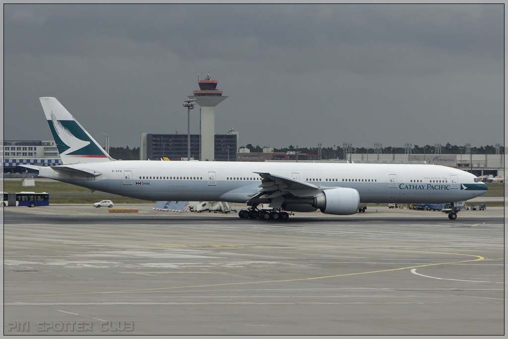B-KPN  B777-367ER  36165/839  Cathay Pacific Airways  @ Frankfurt 22.10.2014  © Piti Spotter Club Verona