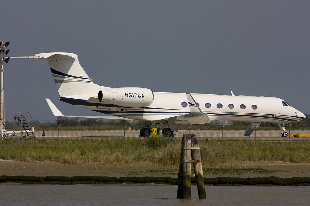 N917GA G550 5317 Hill Air Corp. @ Venezia Airport 16.06.2012 © Piti Spotter Club Verona