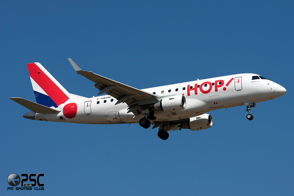 Embraer 170/175 - MSN 10 - F-HBXM  - Hop! livery @ Aeroporto di Verona © Piti Spotter Club Verona
