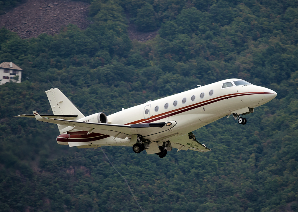 4X-CLL IAI1126 40 Memorand Management (1998) Ltd. - Gulfstream (IAI) 1126 Galaxy & G200/G280 @ Aeroporto di Bolzano © Piti Spotter Club Verona 
